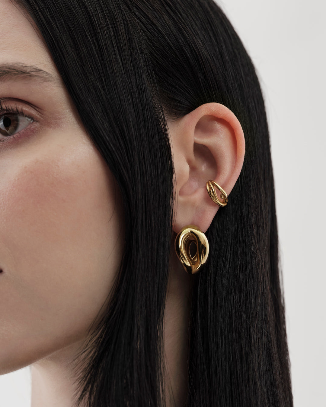 Männyt hoop earrings bronze