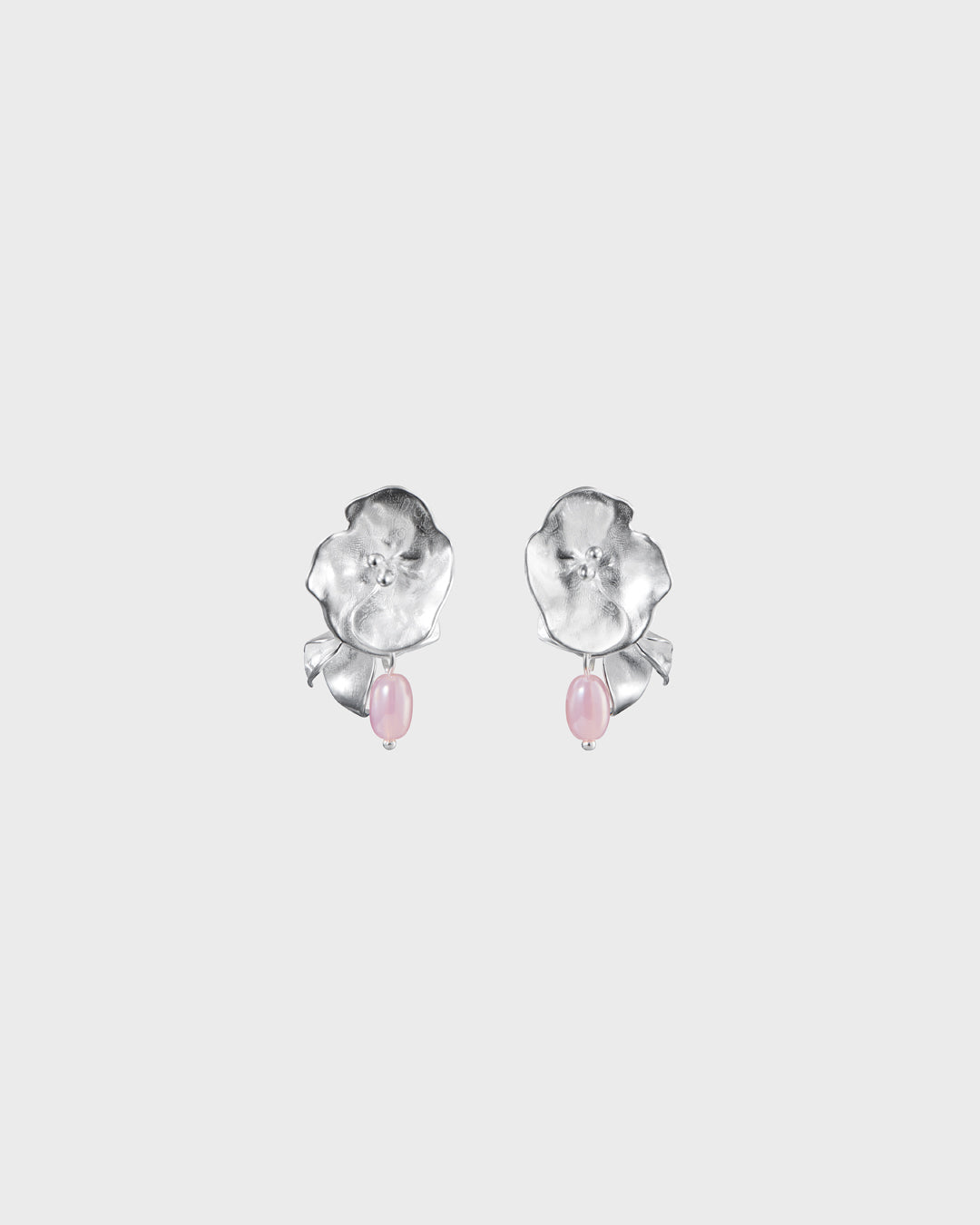 Pink Ribbon 2024 - Midsummer Night Rose ピアス