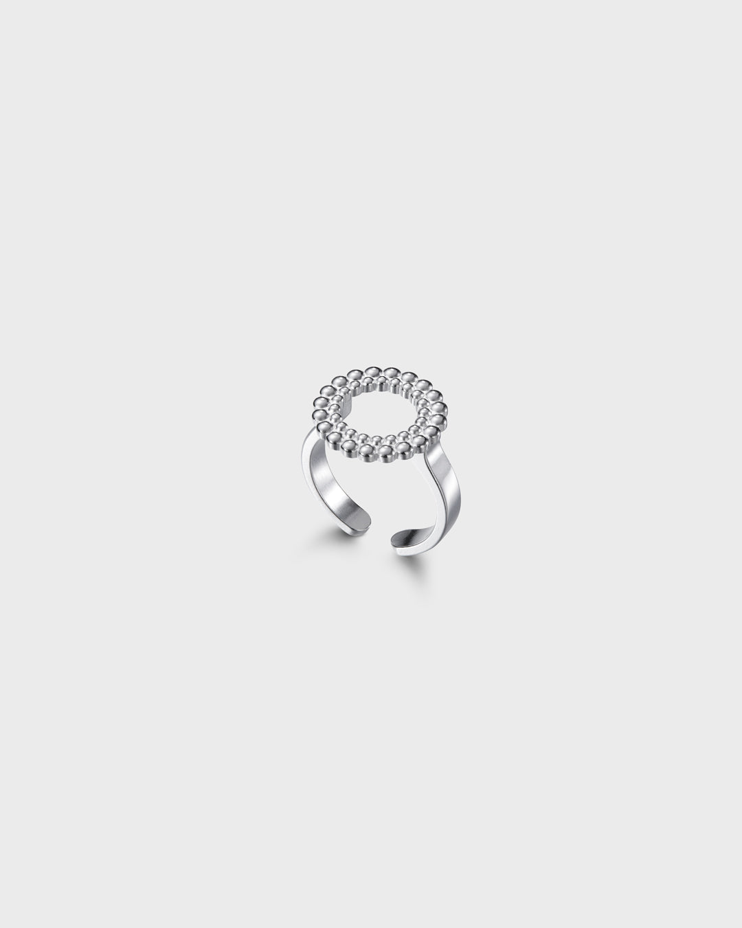 Circle of Light ring silver