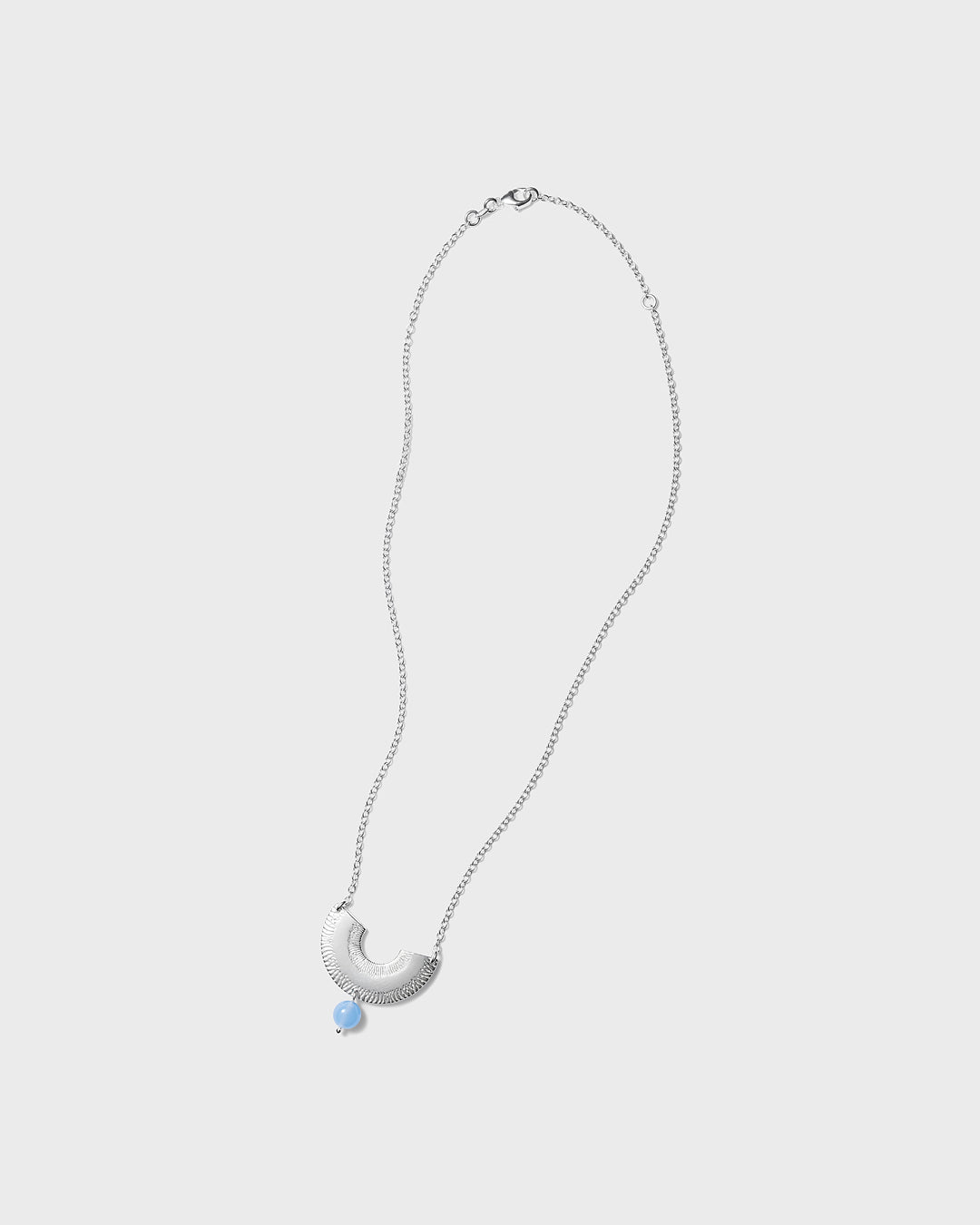 Arcs Necklace silver